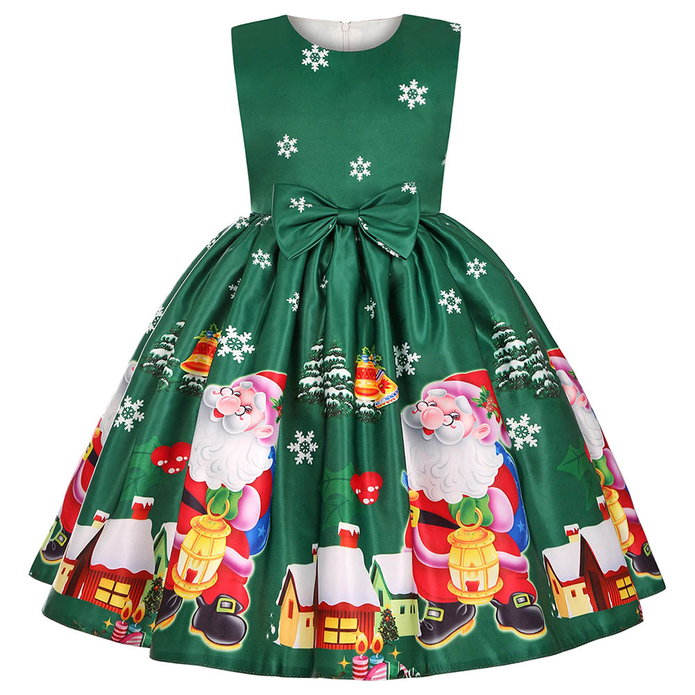 D Daniela Christmas Pageant Gown Dark Green