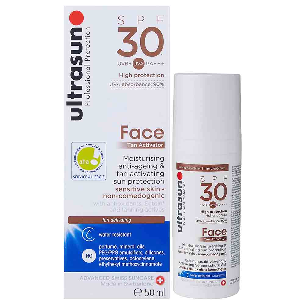 Ultrasun Face Tan Activator SPF30 50ml