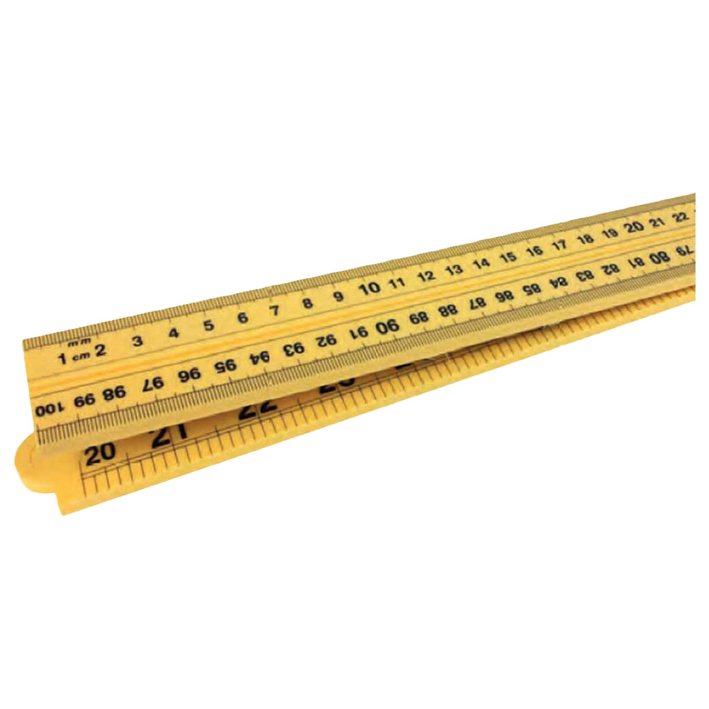 Eduk8 Worldwide Folding Meter Ruler Pack of 5