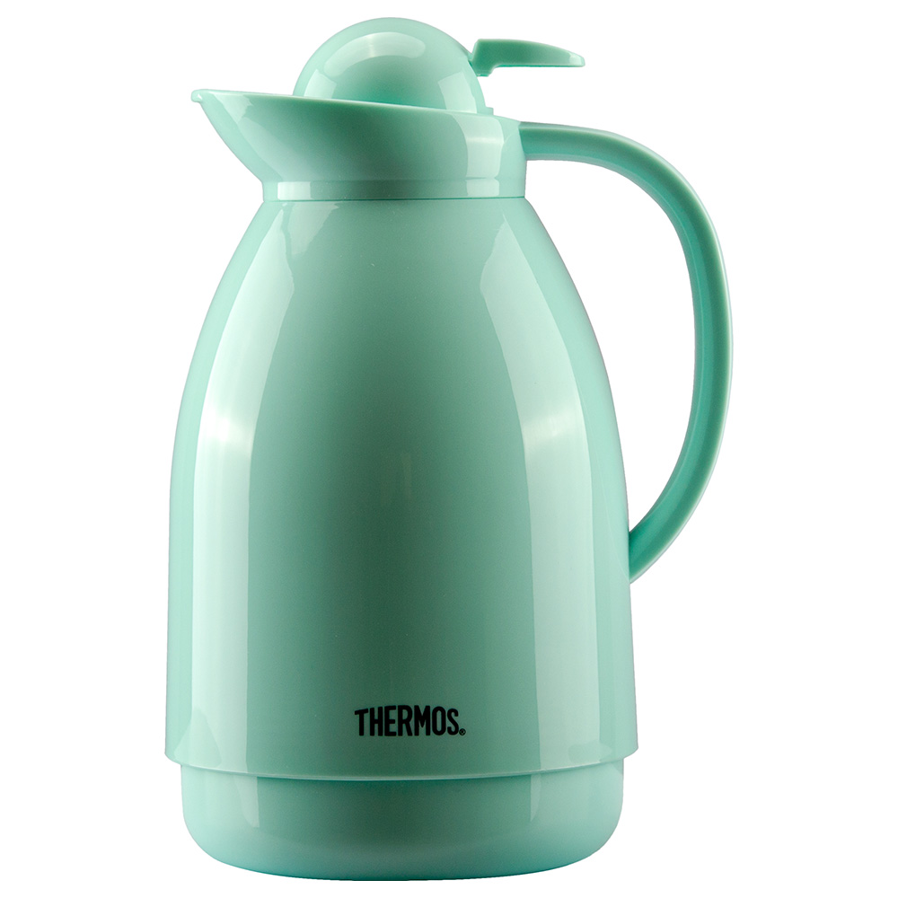 Thermos Patio100 Glass Flask Vacuum Carafe 1L Teal