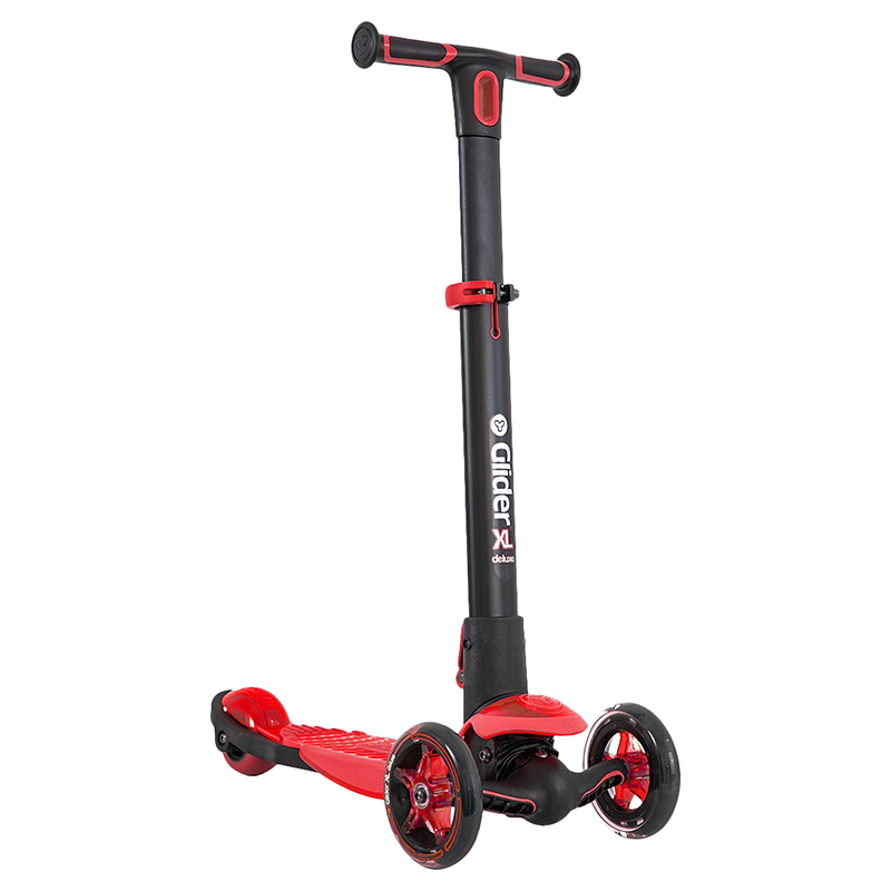 YVolution Y Glider XL Deluxe Folding Scooter Red Buy at Best