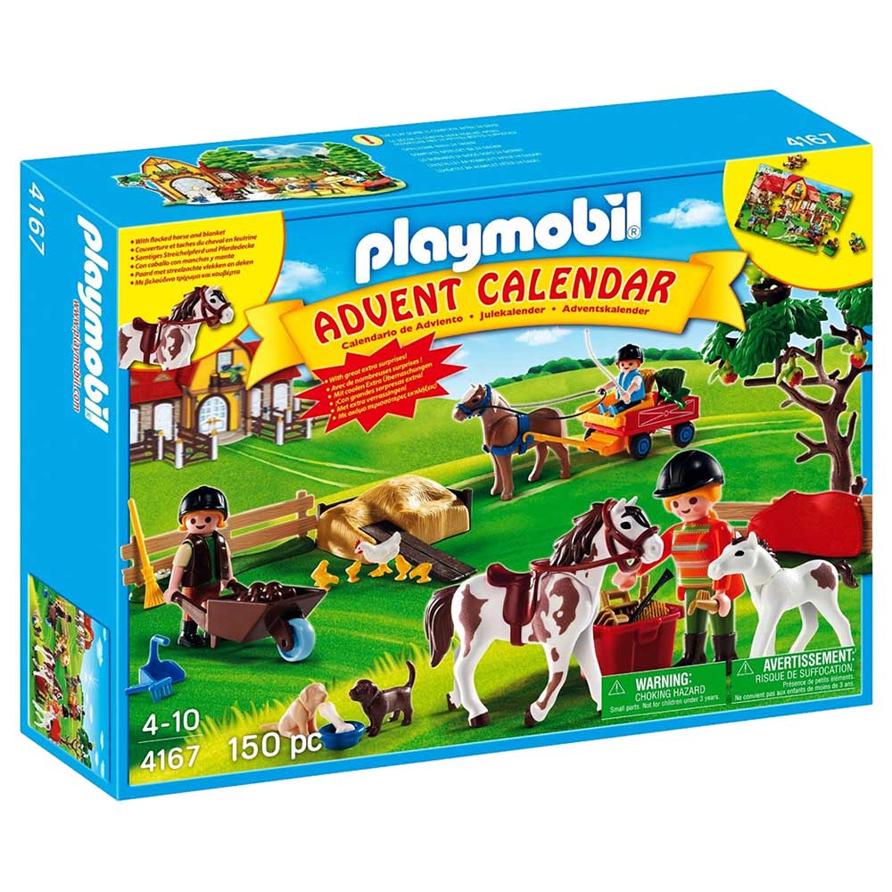 Playmobil Advent Calendar Pony Farm Buy at Best Price from Mumzworld