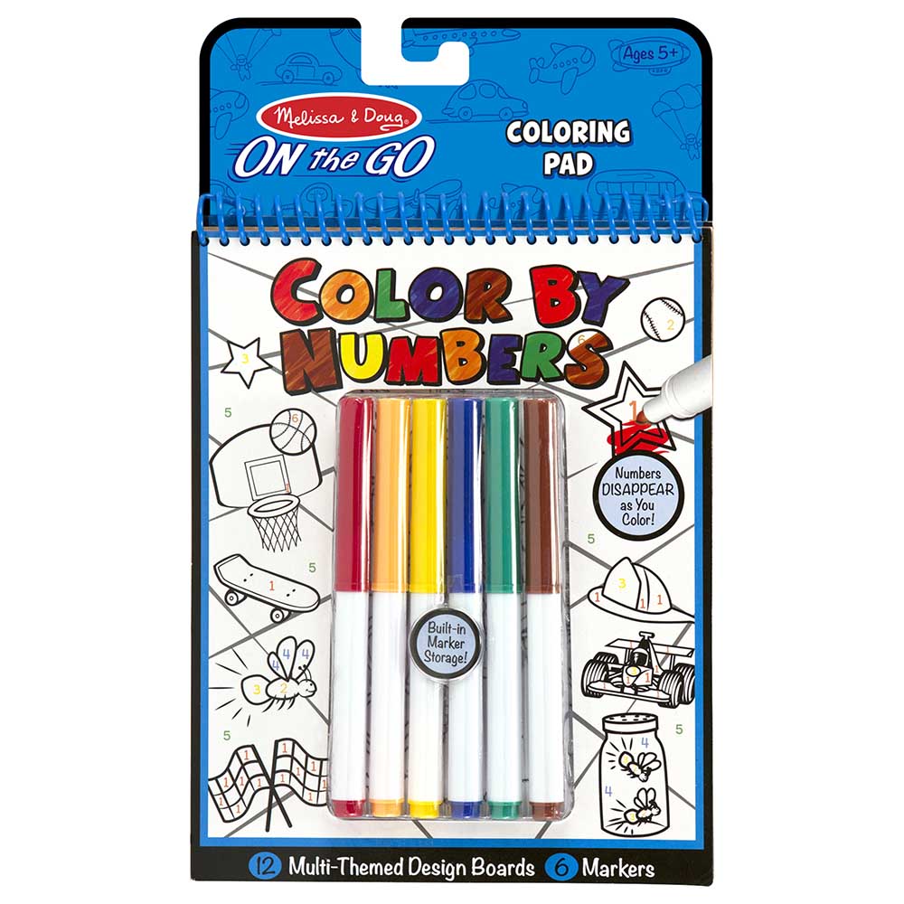 Melissa and doug coloring cheap