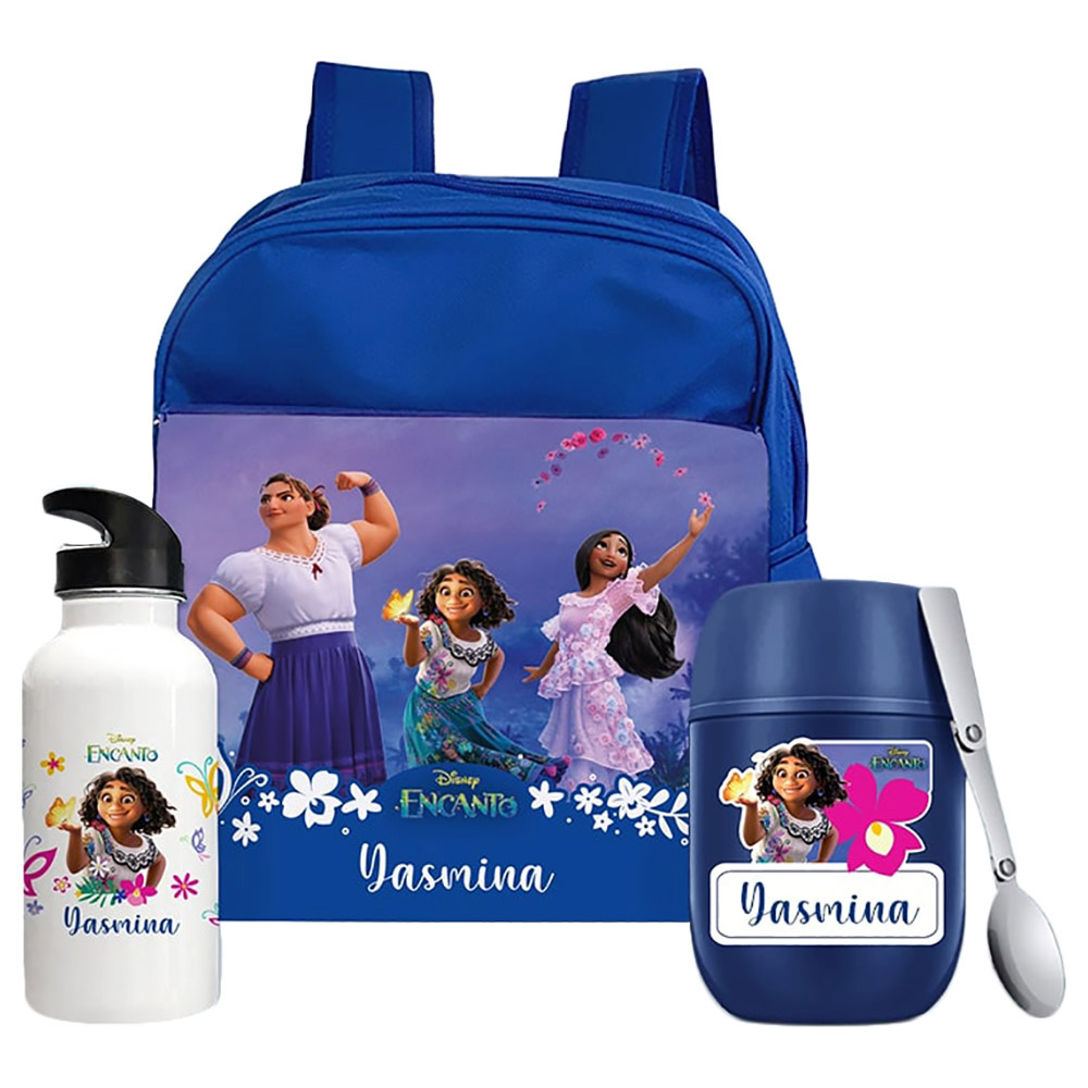 Essmak 3pc Set Disney Encanto 2 Thermos Pack 400ml Blue