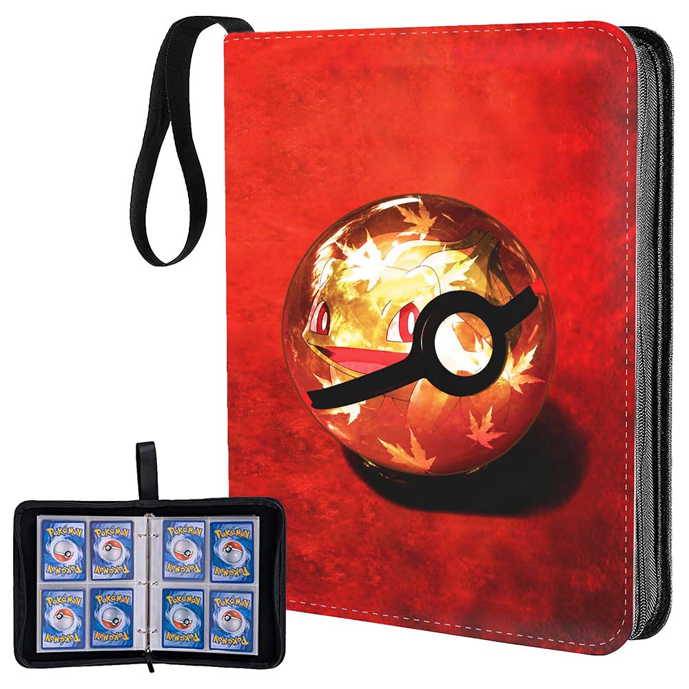 red pokemon card binder Ultra Pro Premium Snap Binder 4-Pocket Pokemon Red main image 1