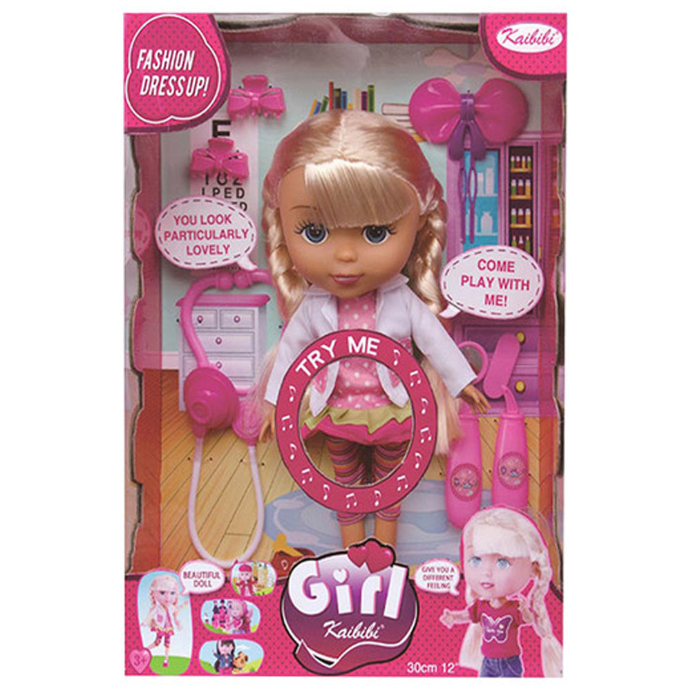 Buy Family Center Kaibibi Girl Doctor Set With Sound Pink in