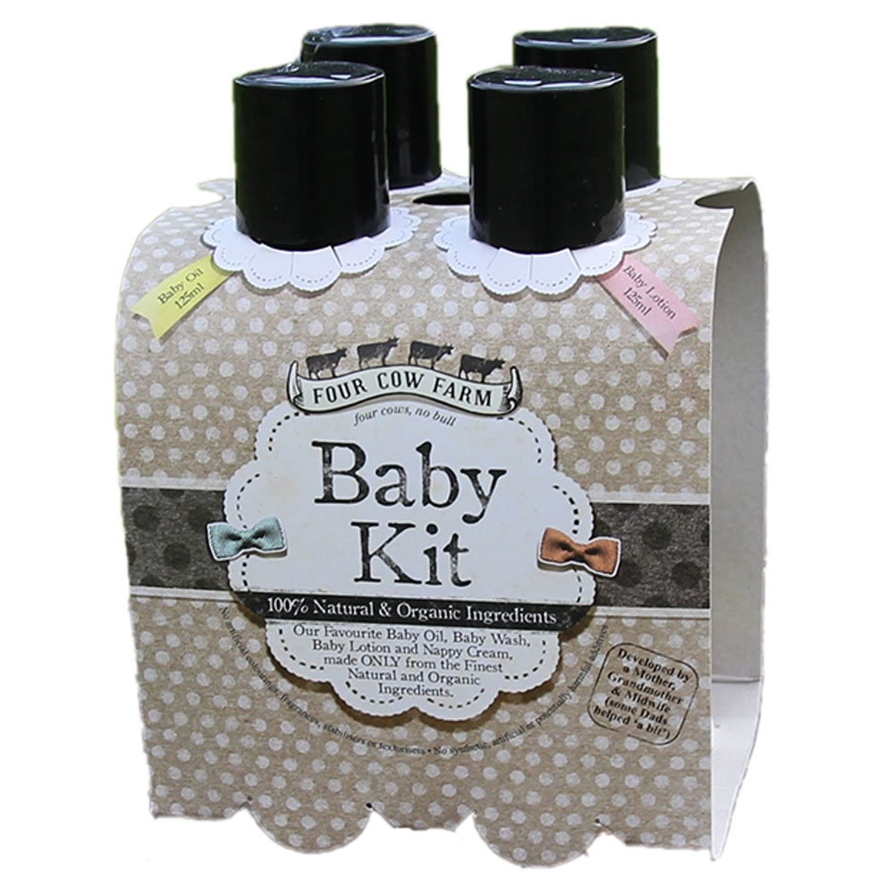 Buy Four Cow Farm Baby Kit (4 x 125ml) in Bahrain Mumzworld