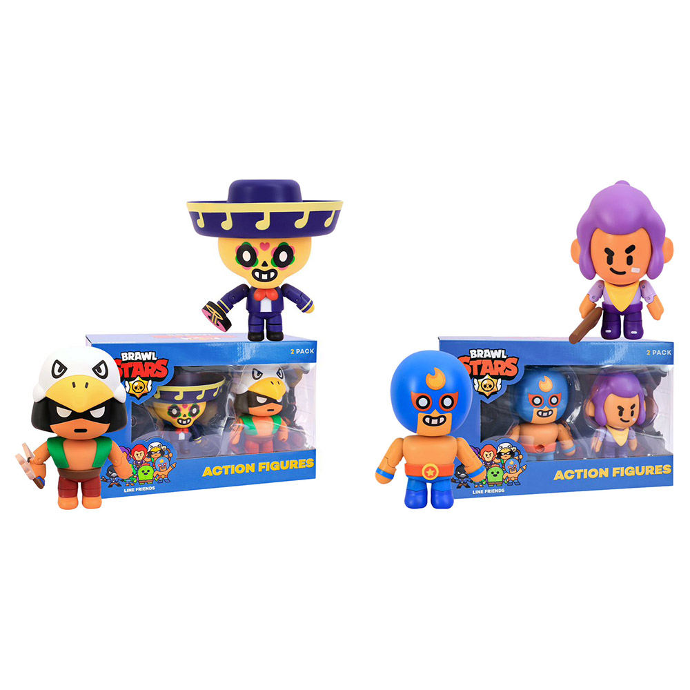 Brawl Stars Action Figure Window Box 2pcs 16.5cm
