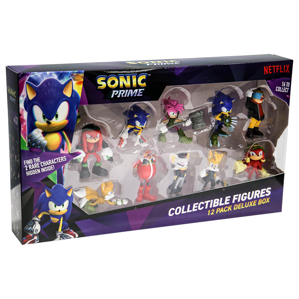 Sonic Prime Toys. 16 Collectible Figurines to Collect