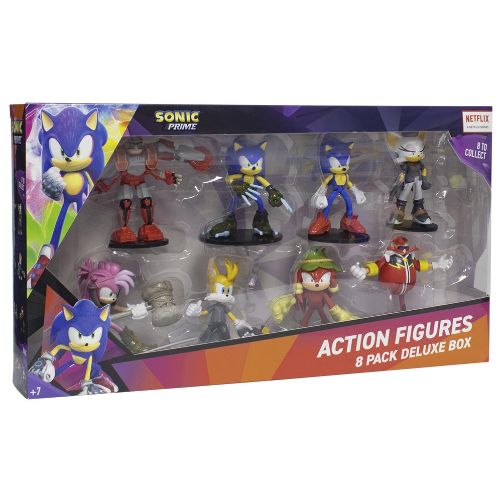 Buy Sonic - Articulated Action Figures Deluxe Box - 8pcs in