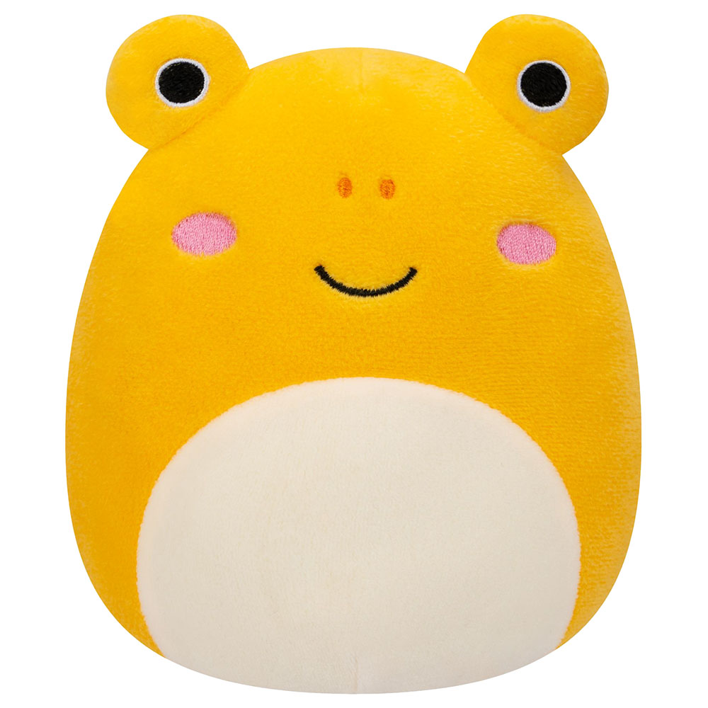 Squishmallows - Leigh The Toad Plush Toy - 5-Inch - Yellow