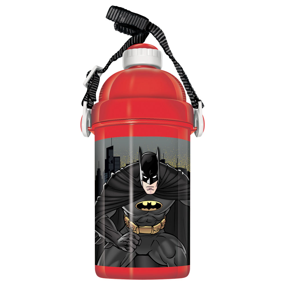 Warner Bros - DC Batman Water Bottle - Red