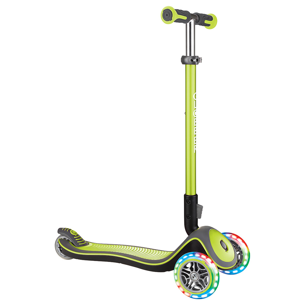 Globber - Elite Deluxe Lights Scooter - Lime Green | Buy at Best Price ...