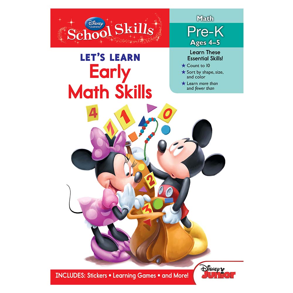 Buy 1st Kid - Disney Lets Learn Early Math Skills in UAE | Mumzworld