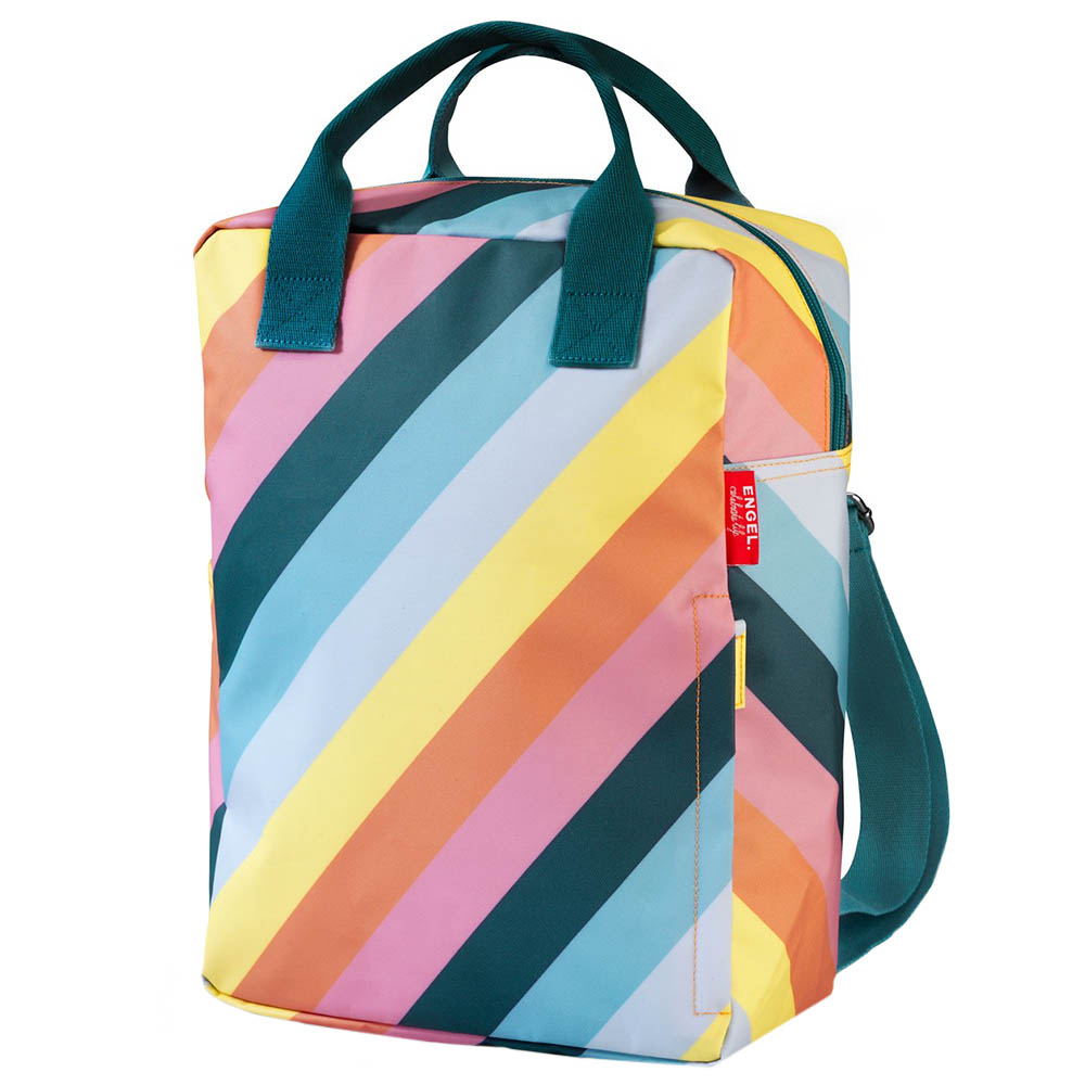 Buy ENGEL - Backpack Large Stripe - Rainbow in UAE | Mumzworld