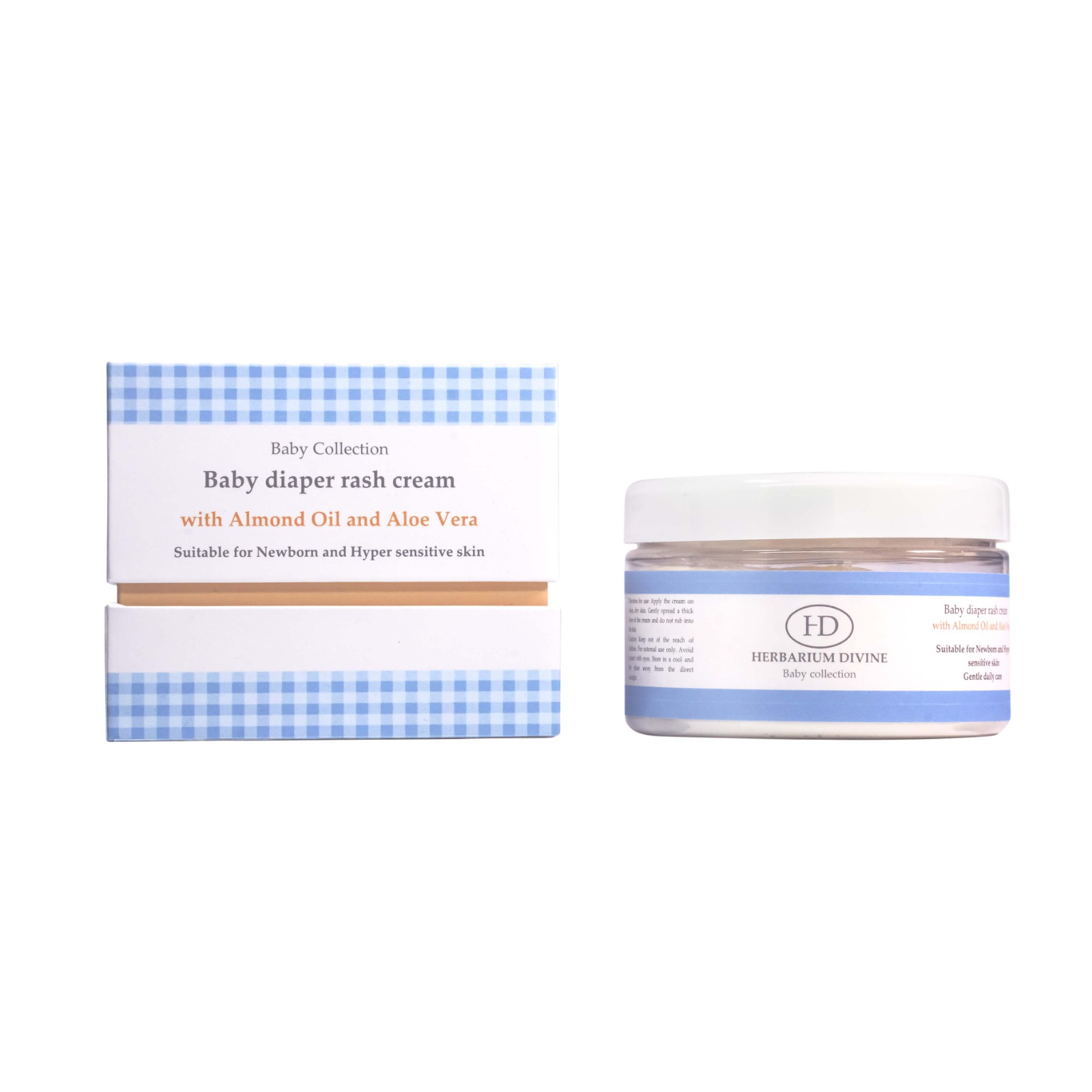 Herbarium Divine Baby Diaper Rash Cream W/ Almond Oil & Aloe Vera