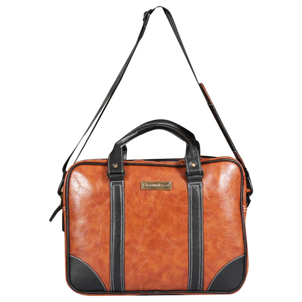 Mounthood Laptop Messenger Bag 15 Inch Brown