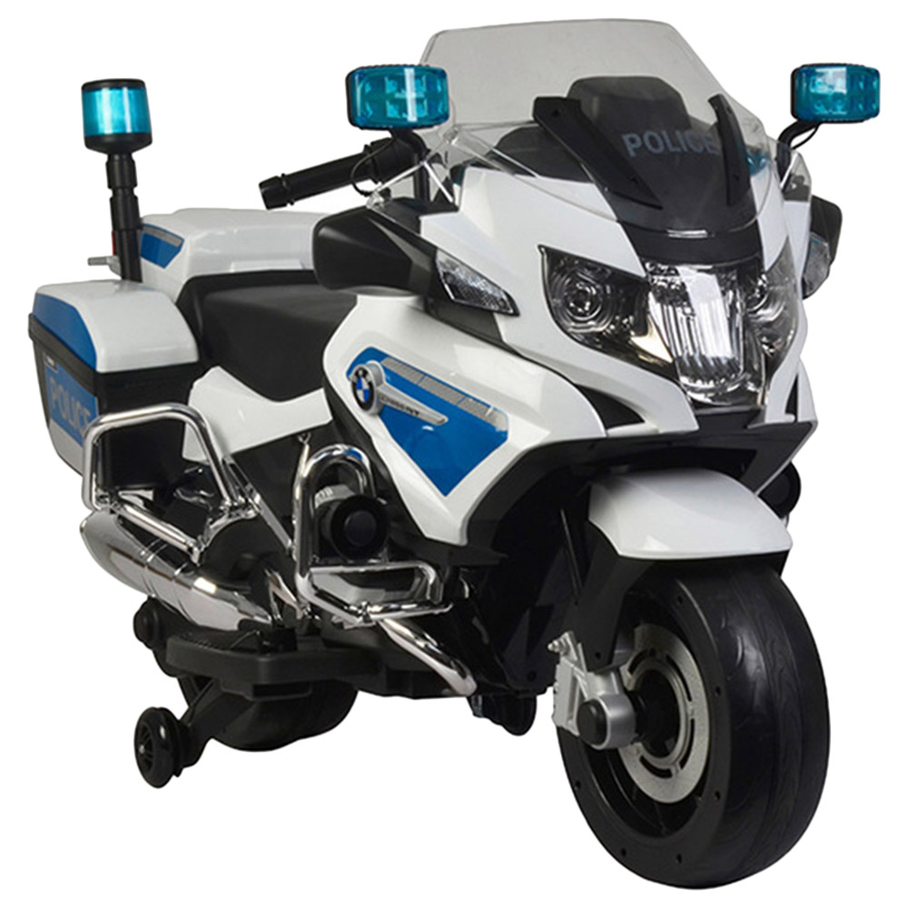 BMW - Police Electric Motorcycle 12V - White