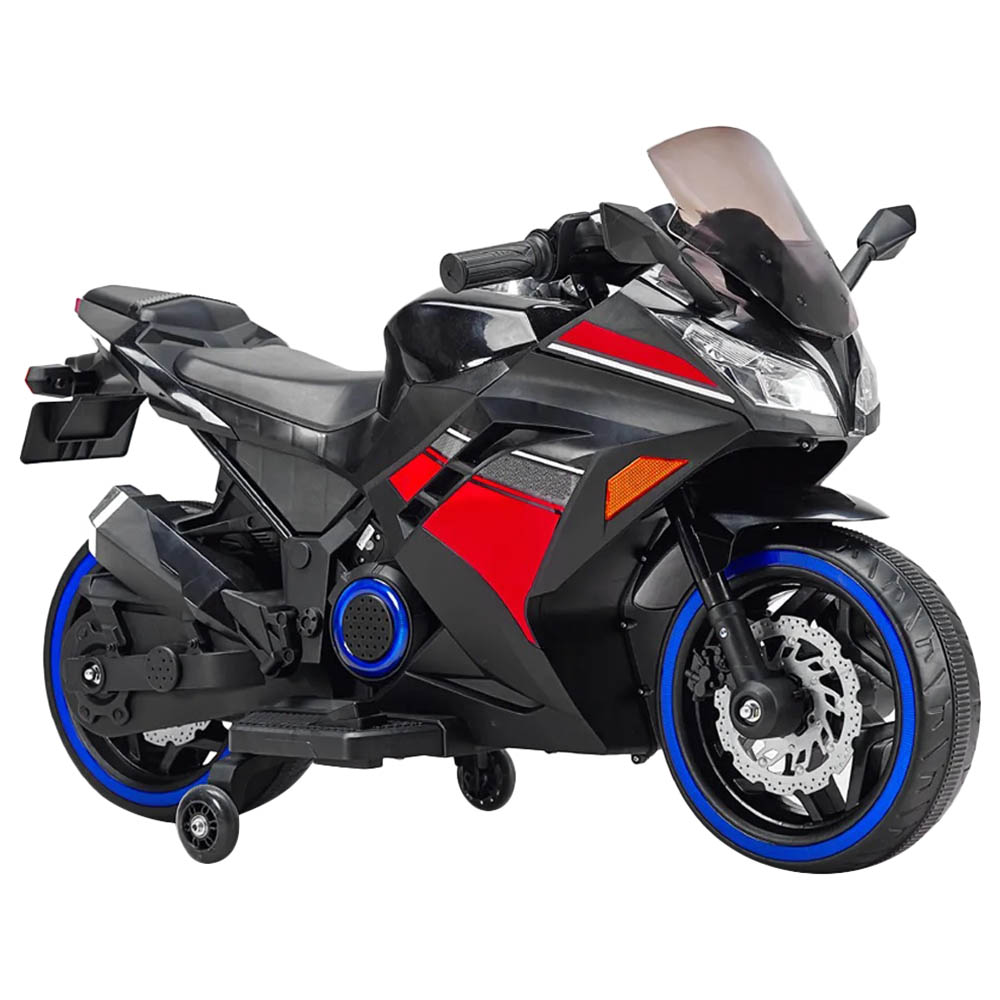 Black motorcycle outlet for kids