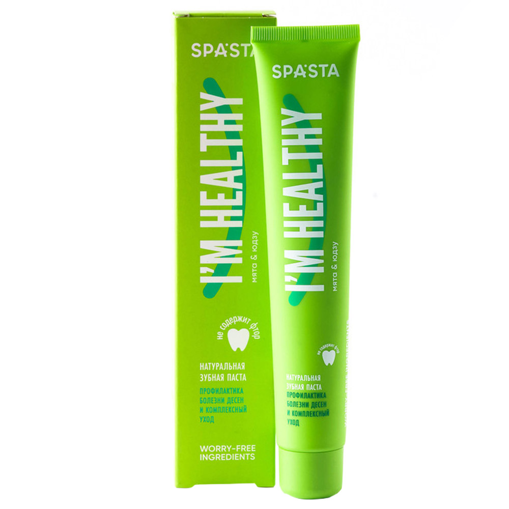 Spasta - Natural Toothpaste I Am Healthy 90ml | Buy at Best Price from ...
