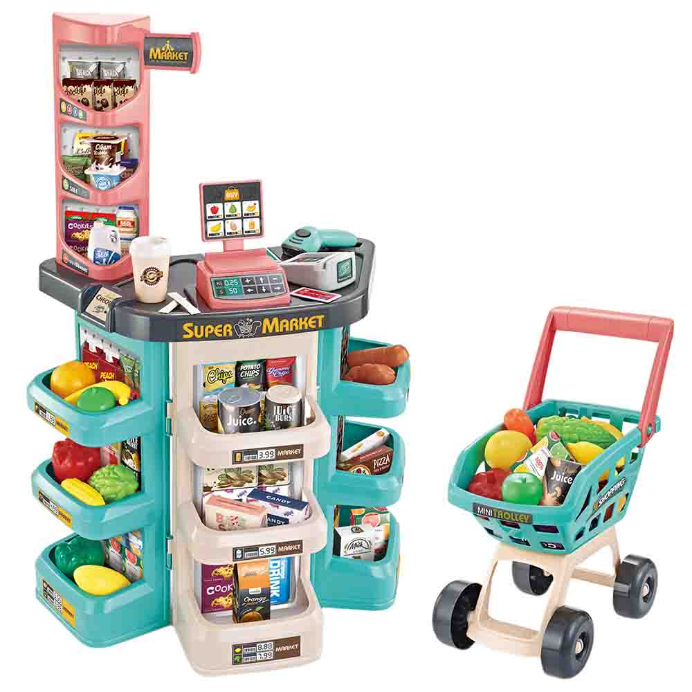 Childrens shop toy supermarket