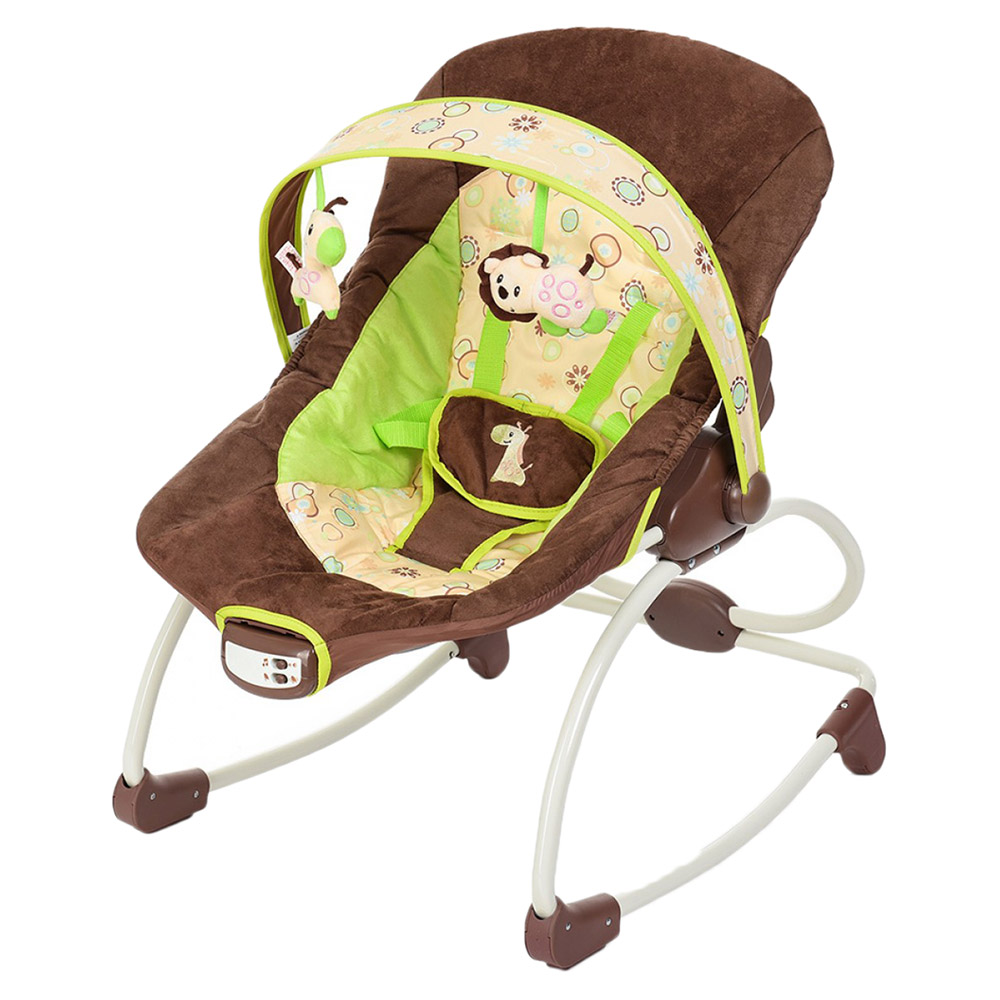Mastela Baby Rocker & Bouncing Chair For Newborn Brown Buy at Best Price from Mumzworld