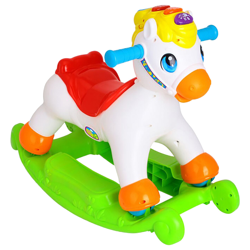 Baby Rocking Riding Buy Hola - Kids Ride-On 3-in-1 Rocking Riding Pony in KSA | Mumzworld