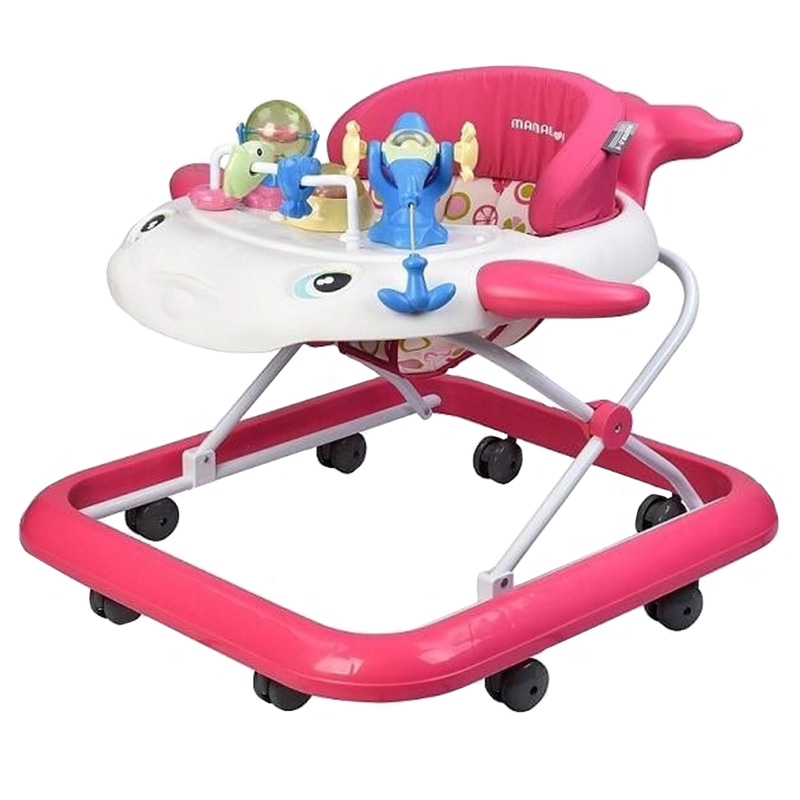 Mamalove Baby Walker Whale Shapped Pink Buy at Best Price from Mumzworld