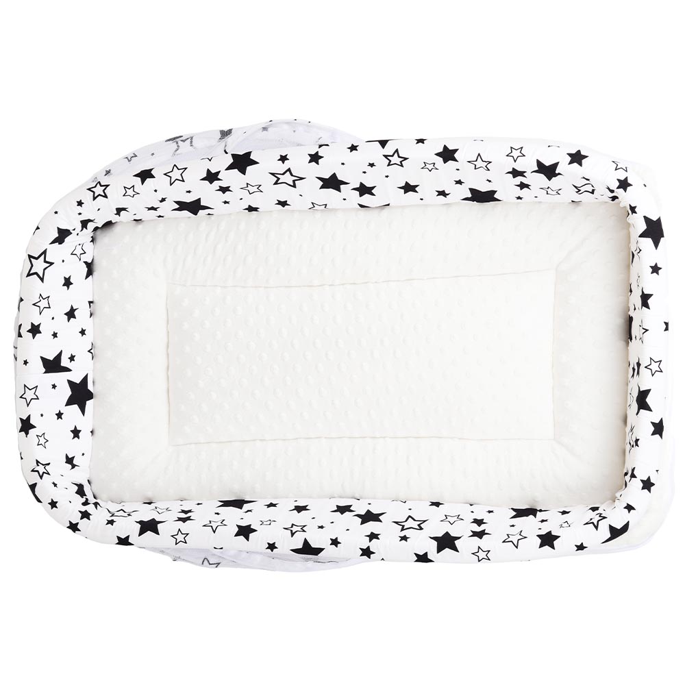 Little Angel Baby Lounger Portable Bed W/ Comfy Paddings