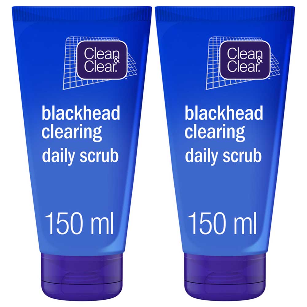 Clean & Clear Blackhead Clearing Daily Scrub 150ml 2pcs Buy at