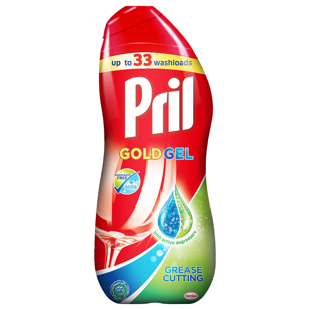 Pril All In 1 Dishwasher Liquid Gel Grease 670ml Buy at Best Price