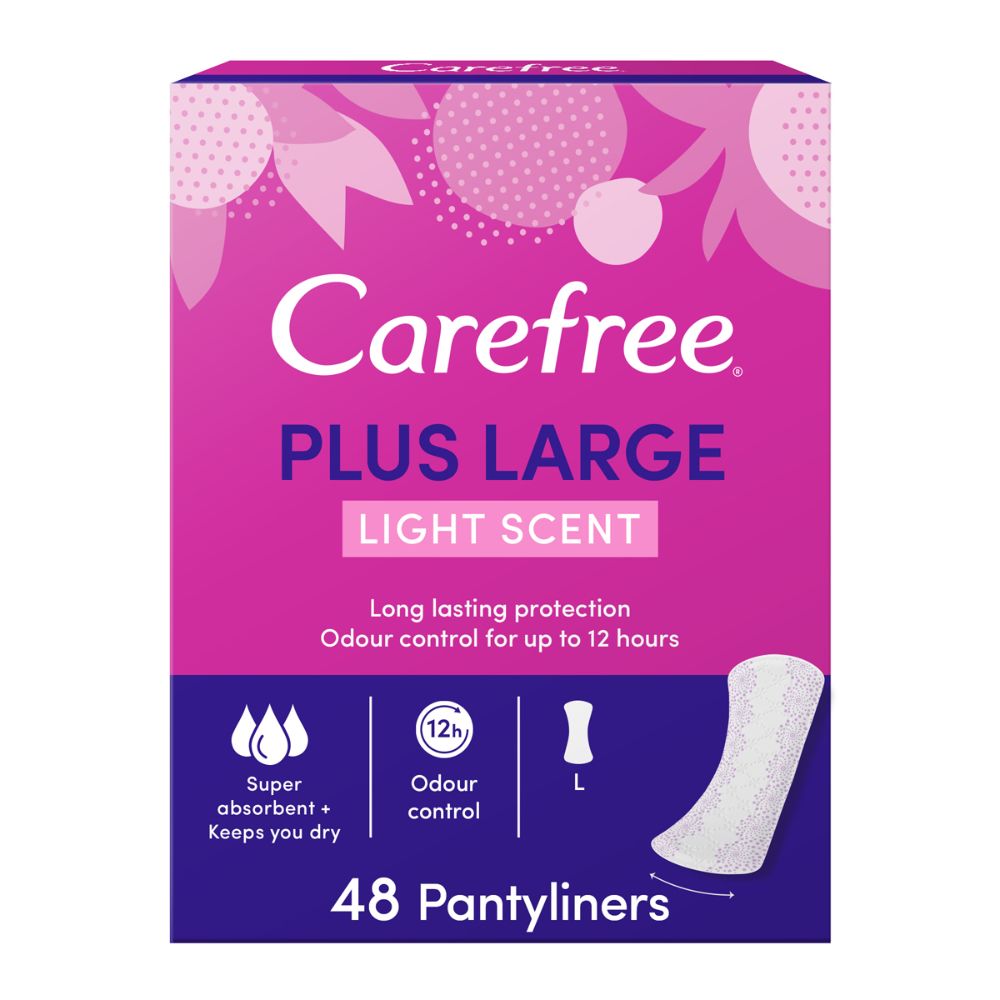 CAREFREE - Panty Liners, Large - Pack of 48