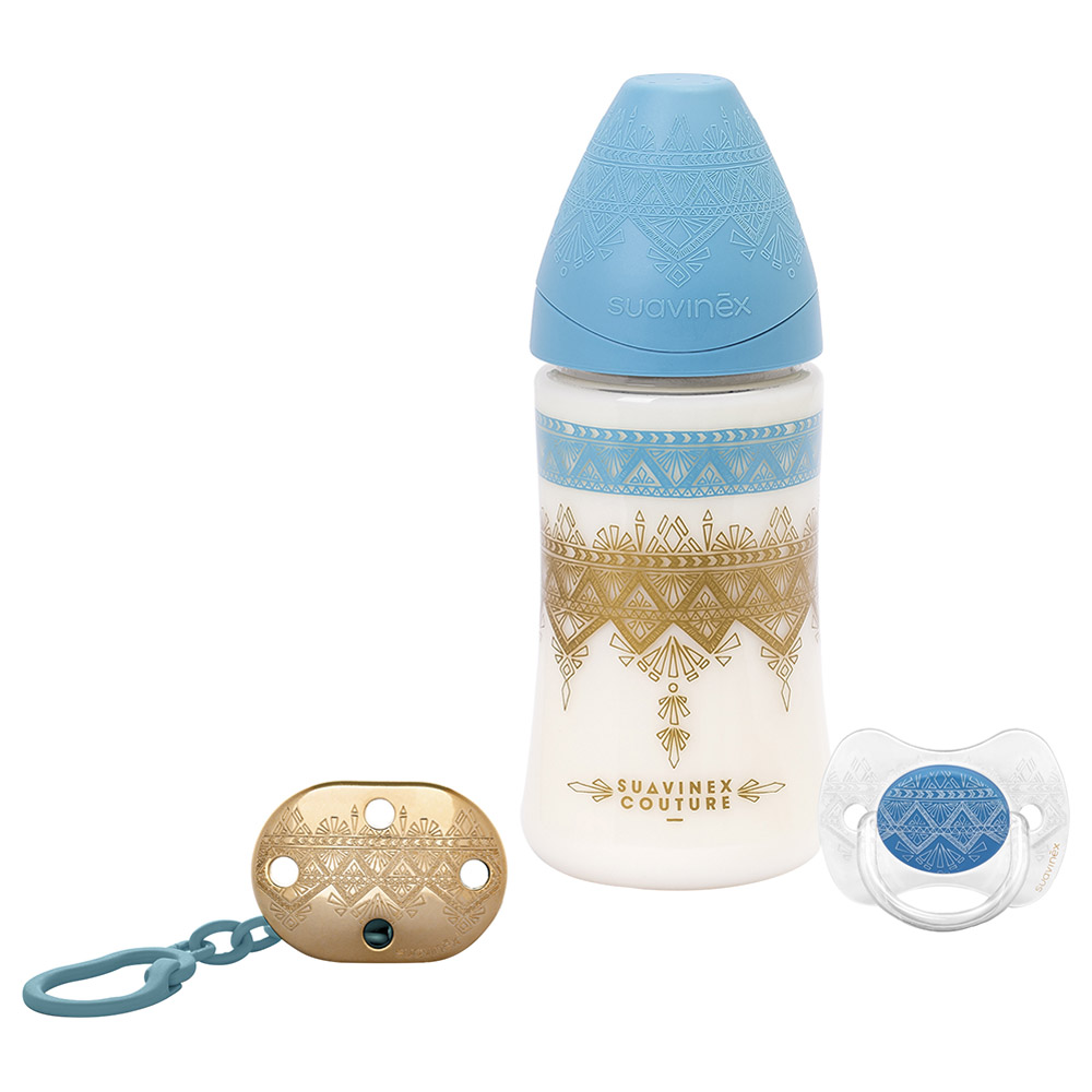 اشتر بأفضل الأسعار من ممزورلد سوافينكس مجموعة رضّاعة + لهاية + مشبك