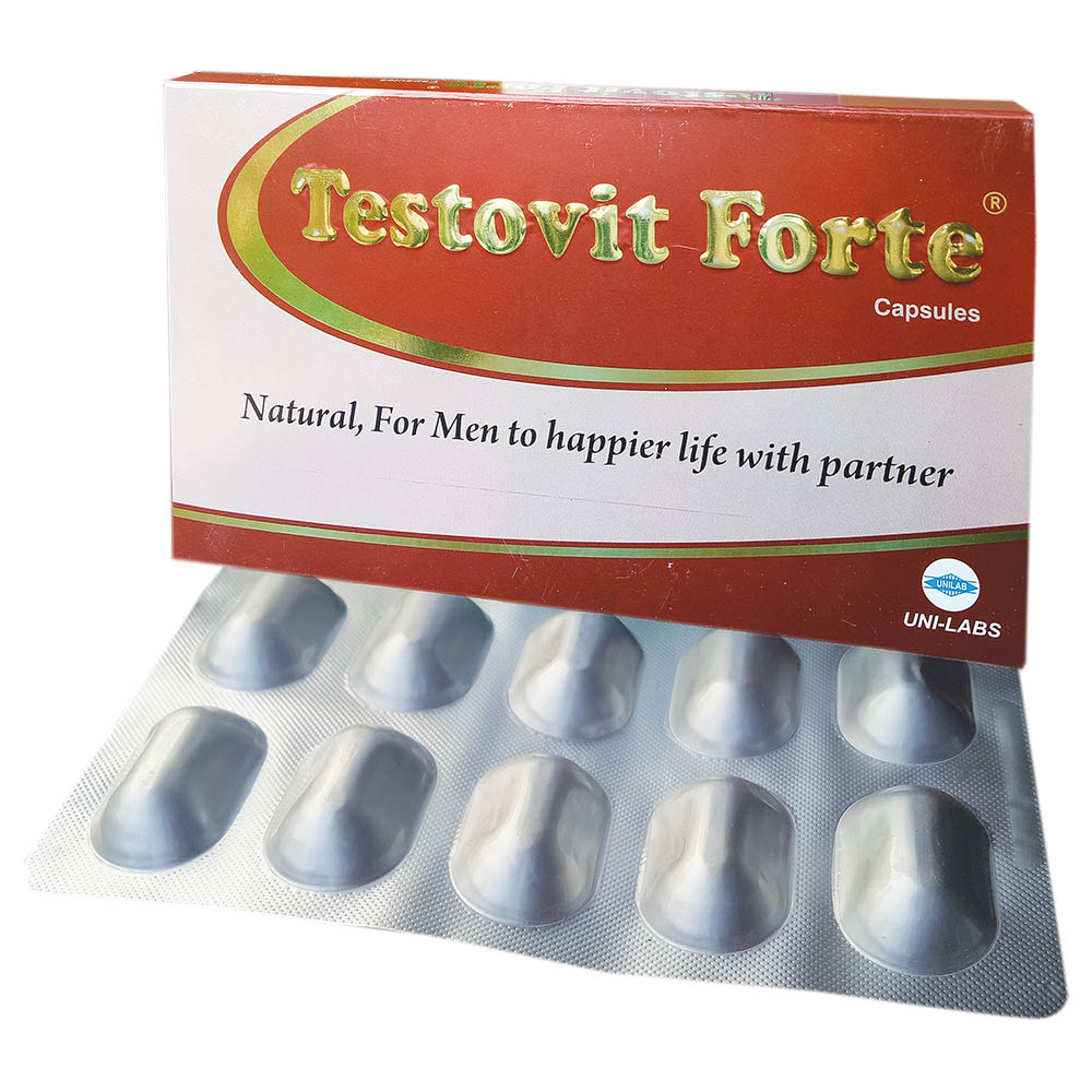 Testovit Buy Unilab - Testovit Forte Capsules 10's in UAE | Mumzworld