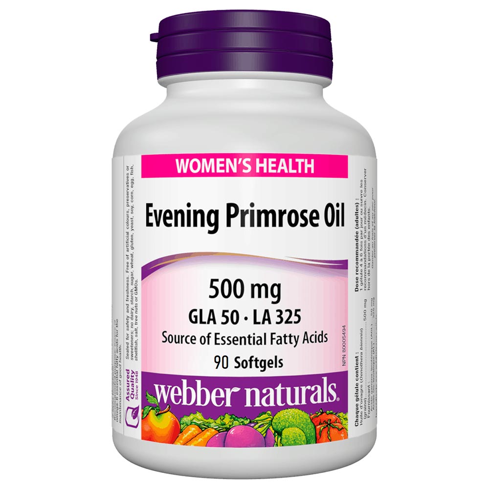 ber Naturals Evening Primrose Oil 500mg Softgels 90pcs Buy at