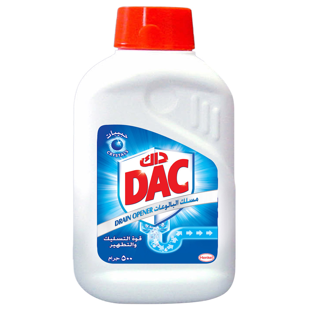 DAC Drain Opener Granules Drain Cleaners 500G