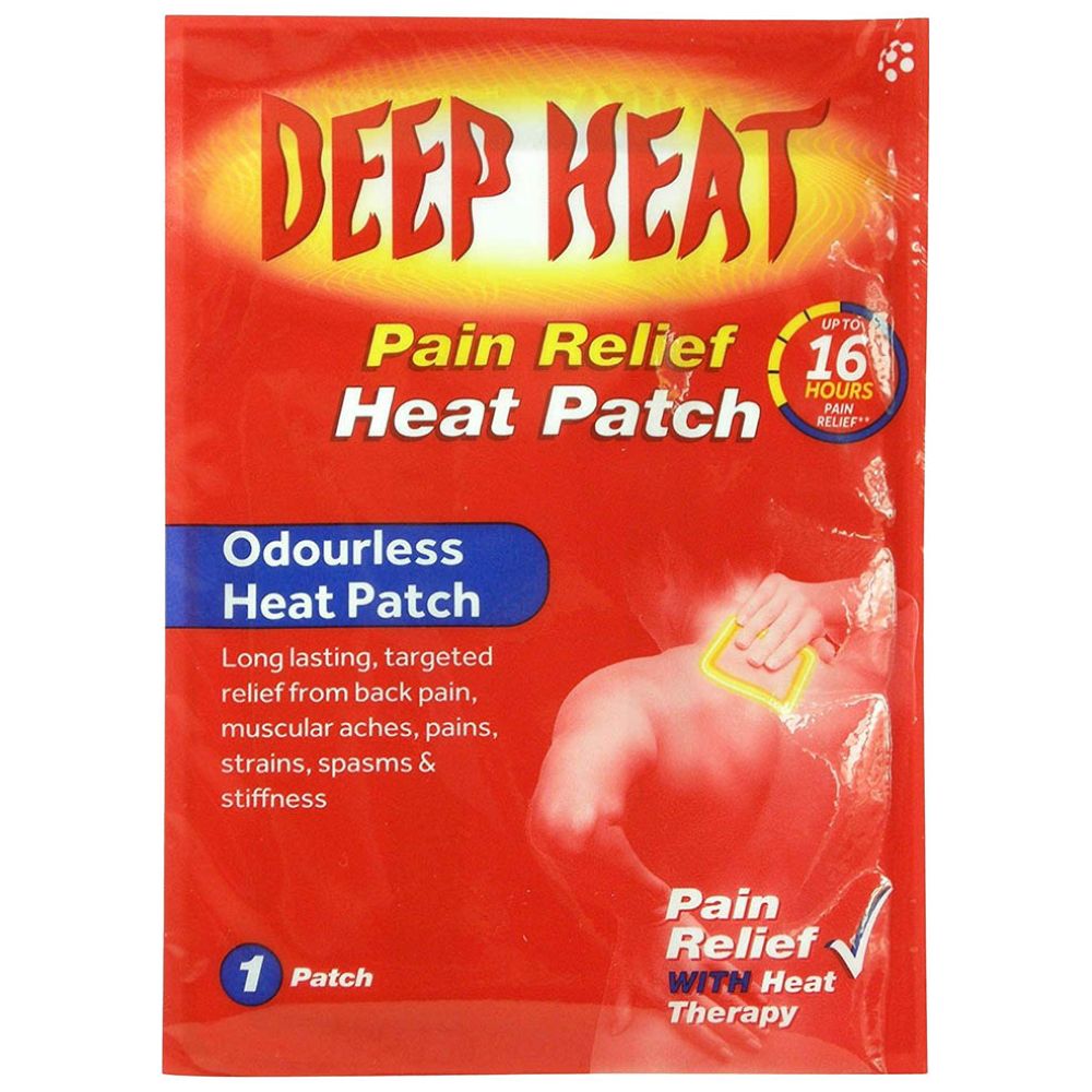 Buy DEEP HEAT - Deep Heat Pain Relief Patch 1pc in UAE | Mumzworld