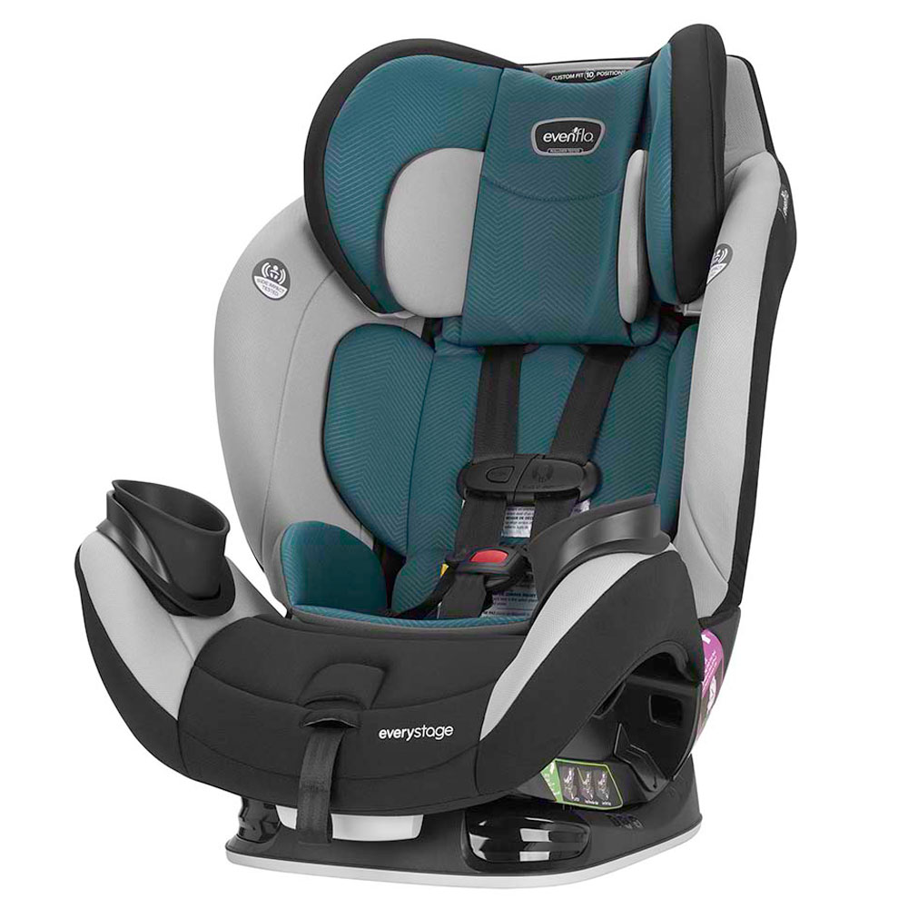 Evenflo EveryStageLX All in 1 Car Seat With Isofix 18 54 kg Luna Buy at Best Price from Mumzworld
