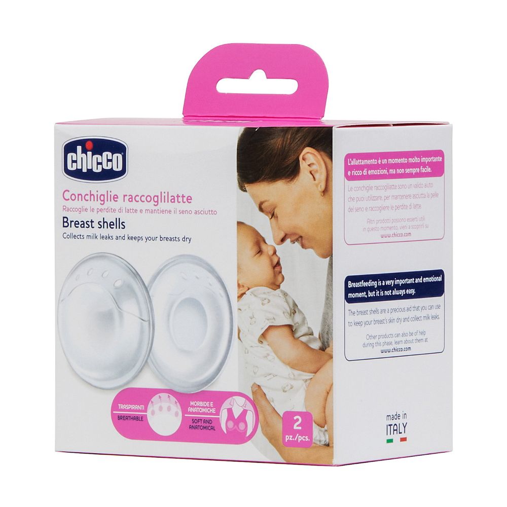 Chicco - Breast Shells Breastmilk Collector 0m+