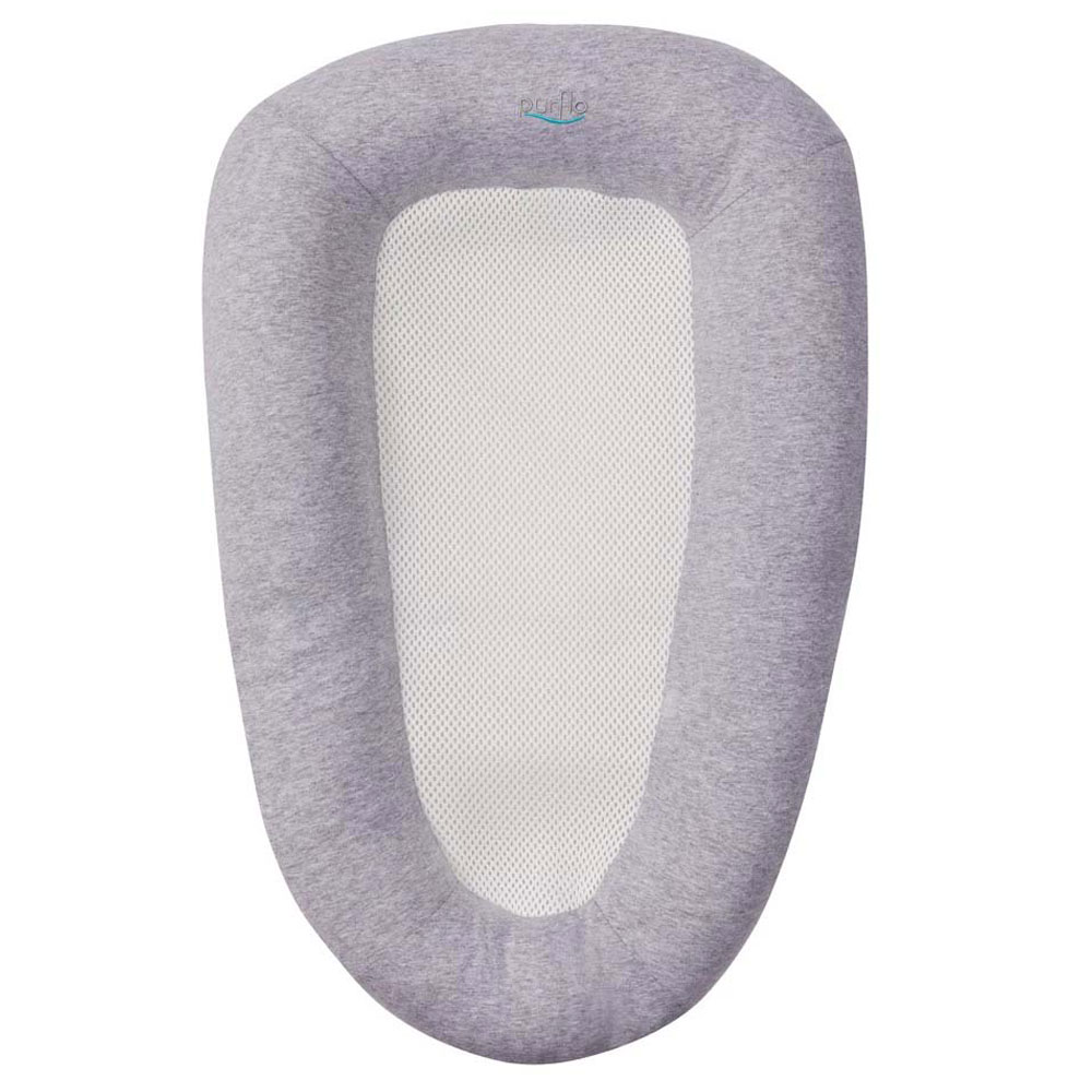 Buy Purflo PurAir Baby Breathable Sleep Nest 0-6m Marl Grey in