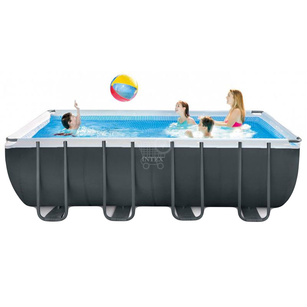 Buy Intex Ultra XTR Rectangular Pool Set 18ft X 9ft X 52 Online | Mumzworld