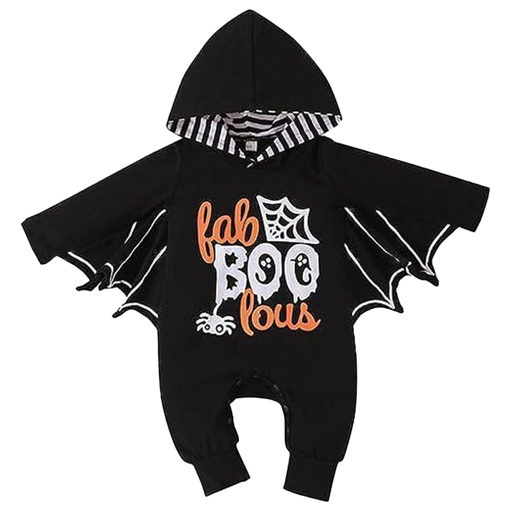 Buy Brain Giggles My First Halloween Bat Romper Outfit Black
