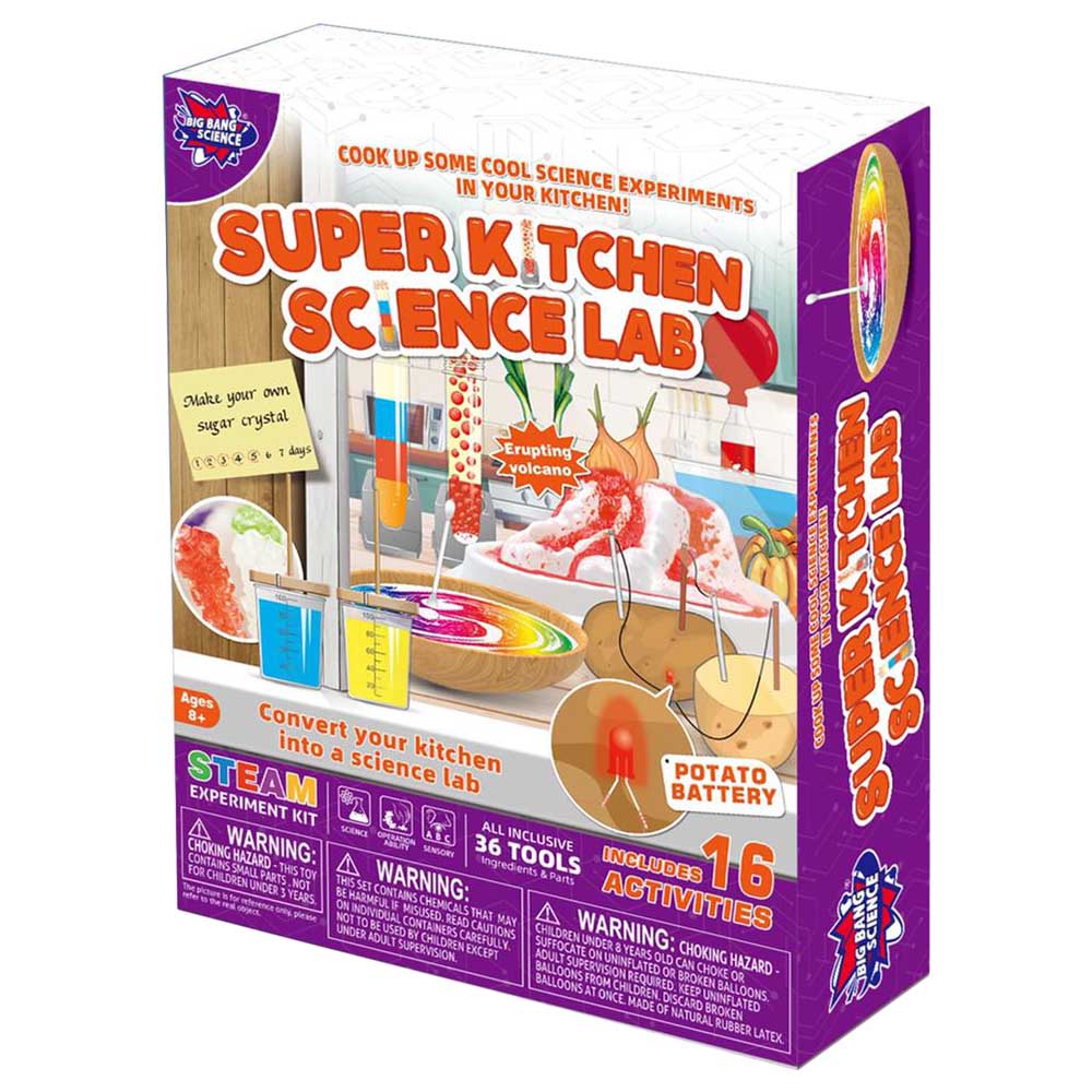 Buy Brain Giggles STEM Super Kitchen Science Lab Kit in Oman