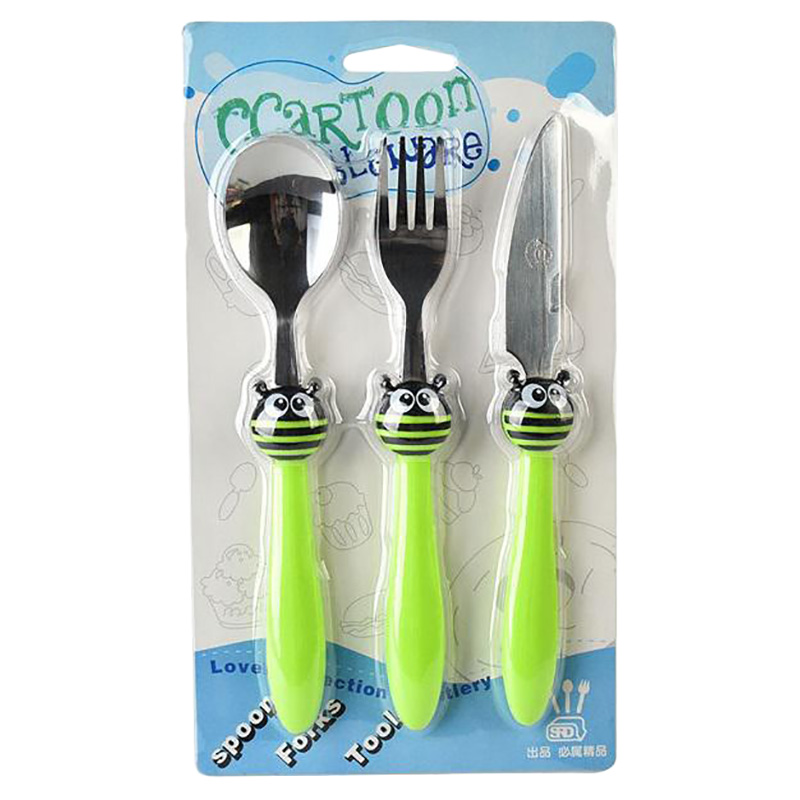 Paw Patrol Boy Children's Kids 3pcs Cutlery Set - Knife/Fork/Spoon
