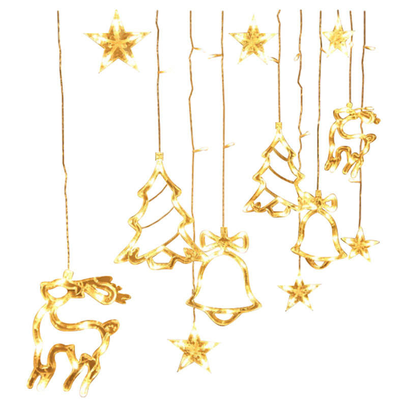 Party Propz - Christmas LED String Curtain Lights for Christmas Decoration