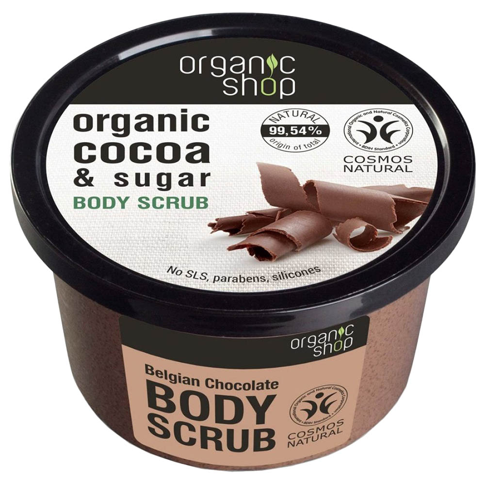 Organic Shop - Body Scrub Belgiam Chocolate 250ml
