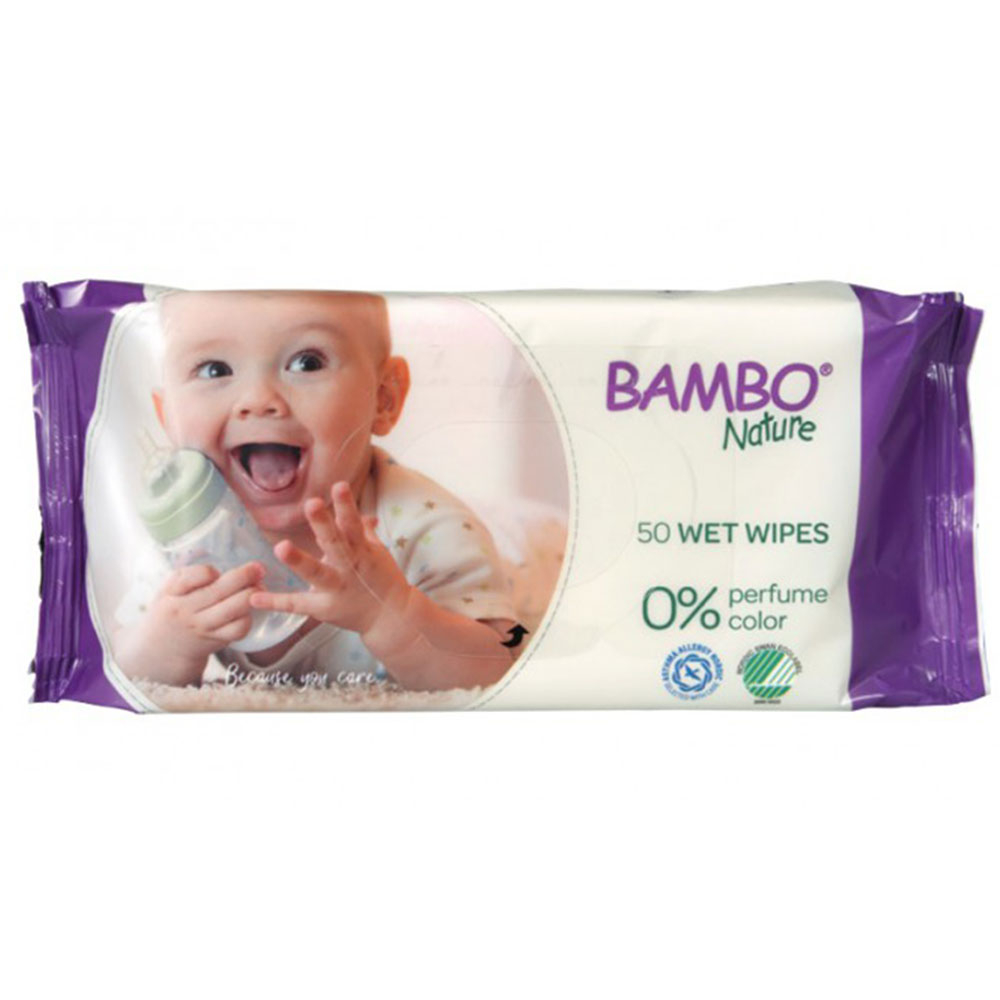 Bambo Nature Organic 50pcs Baby Wet Wipes Buy at Best Price from