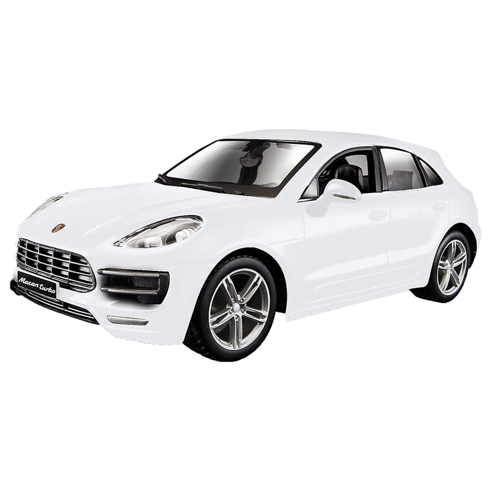 Bburago 1 24 Porsche Macan Diecast Toy Car White