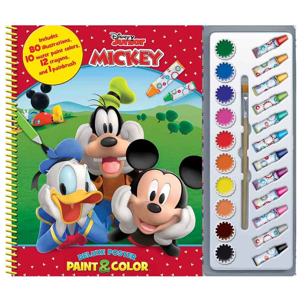 Disney Mickey Deluxe Poster Paint & Color | Buy at Best Price from ...
