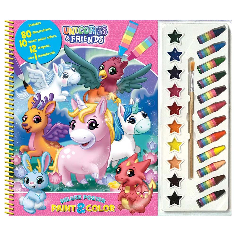 Buy Unicorns Deluxe Poster Paint & Color in KSA | Mumzworld